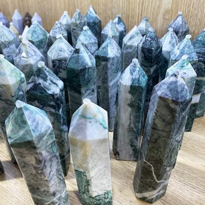 China Wholesale Natural Stone China Decorative Crystal Tower Crystal Point Healing Colorful Crystal for sale