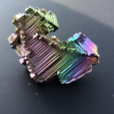 China Hot Sale Mineral Stone Crystal Bismuth Ore For Gift from China Crystal Rough Stone Natural Colorful for sale