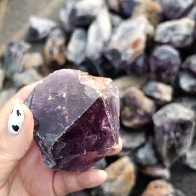 China China Wholesale Healing Crystal Rough Stone Customized Natural Raw Amethyst For Decoration for sale