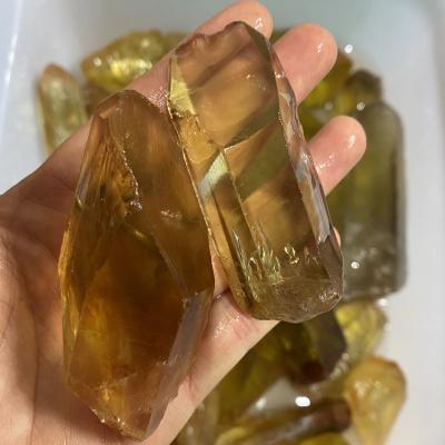 China China Untrimmed Crystal Stone Bulk Citrine Rough Stone Stone For Wholesale for sale