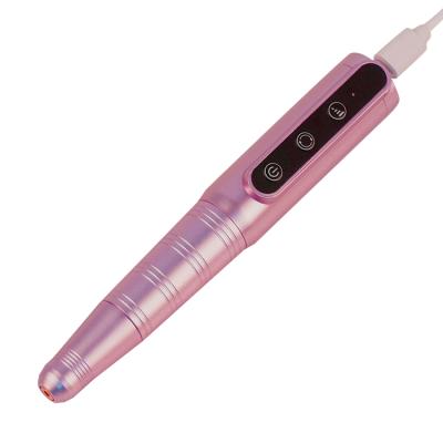 China 2021 New Stable Professional Electric Pedicure Manicure Performance Mini Portable Cordless Rechargeable Nail Drill Machine for sale