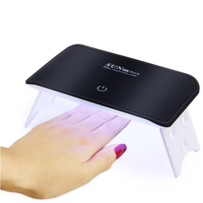 China LED Fast Curing UV Nail Gels Factory Price 24W Uv/Led Nail Lamp Portable Faster Curing Cordless Led UV Lamp for sale