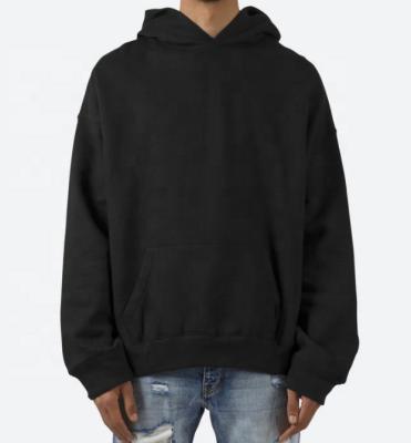 China Custom 320gsm 100%cotton Terry Men's Hoodies Anti Shrink Oversized Pullover Sweatshirts Hoodies for sale