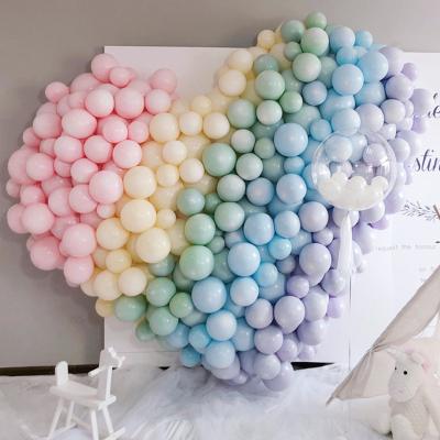 China 100Pcs 10inch Decoration Pastel Latex Balloon Assorted Macaron Candy Color Party Balloons Kids Birthday Wedding Baby Shower Party Supplie for sale