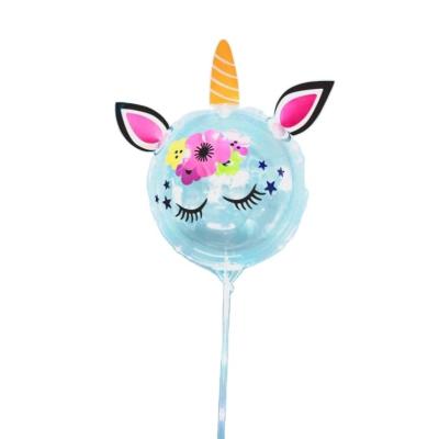 China Promotional Arrival of Toy New 24 Inch Cute LED Bobo Balloon for Christmas Party Decoration with Flashing Sticks for sale