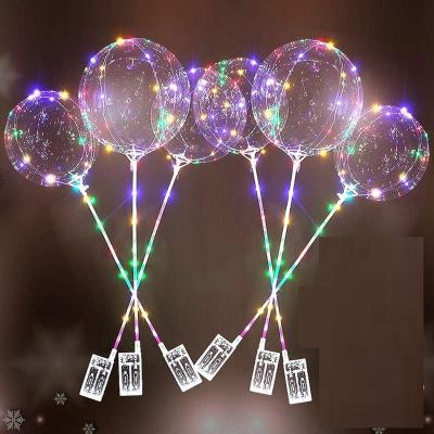 China Gift Toy LED Bubble Balloon For Party Decoration BoBo Ballon for sale