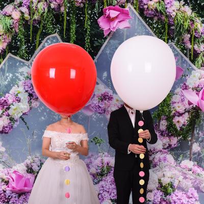 China Gift Toy Wholesale Latex Balloon 70 Series Thickened 36 Inch Tall Birthday Balloon Wedding Valentine's Day Bar Decoration for sale