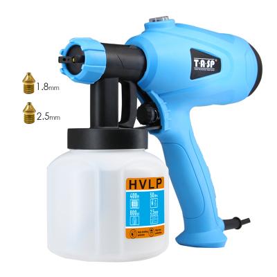 China Paint Electric Spray Gun 120V/230V 400W HVLP Paint Sprayer Machine for Painting with Adjustable Flow Control Spray Gun for sale