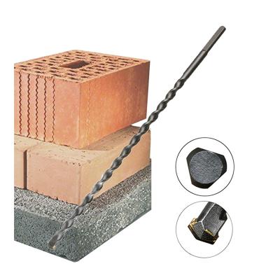 China Long Stone 12 x340mm Masonry Drill Bit Tungsten Carbide Tilted Concrete Drilling Bit For Machine Tool Hardened Steel Accessories for sale