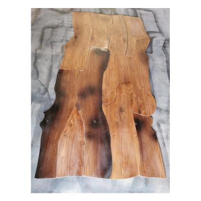 China Irregular Wooden Parquet USA Floor And Wall Slabs for sale