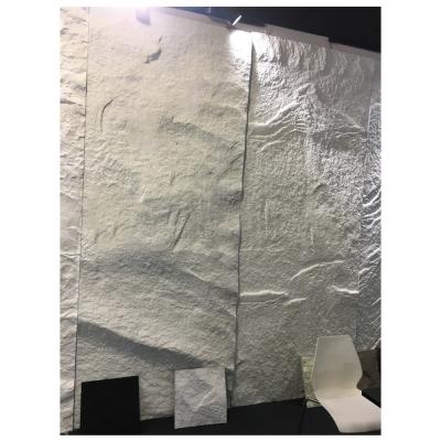 China 1600x3200mm Modern Polyurethane Panel PU Stone Wall Veneer for sale