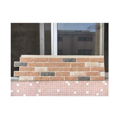 China Modern Exterior Australia PU Stone Wall Brick Panels for sale