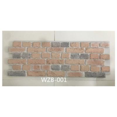 China Modern Faux PU Veneer Brick Panels Stone Wall Tile for sale