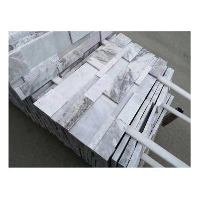 China Modern villa stone wall exterior marble cladding for sale