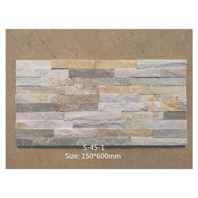 China Modern Outdoor Natural Slate Stone Veneer Wall Tile for sale