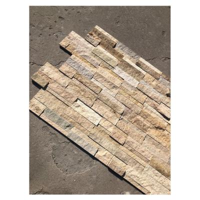 China Modern Exterior Natural Sand Stone Veneer Wall Cladding for sale