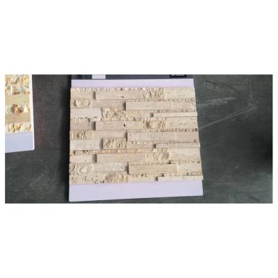 China Modern Beige Marble Travertine Stone Wall Veneer for sale