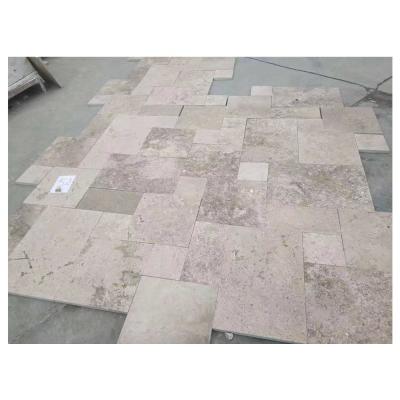 China Modern Travertine Pavers Stone Paving Floor Tiles for sale