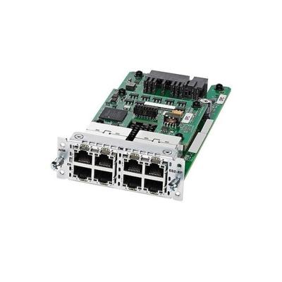 China The indoor/asset location tracking 4000 series etc. Integrated NIM Services NIM-ES2-8 Router 8-Port Gigabit Ethernet Switch Module for sale