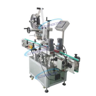 China Food Pouches Sleeve Automatic Flat Tube Sticker Labeling Machine For Cards Paper Price for sale