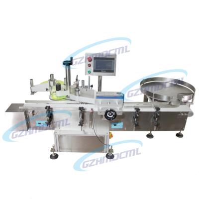 China Beverage factory automatic bottle labeling machine for cosmetic jar, bottles and e liquid bottle for sale