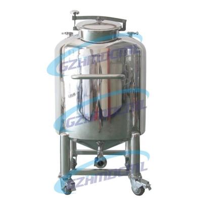 China Factory Chemical Cosmetics Making Sealed Stainless Steel Pressure Water Gas Oil Tank for sale