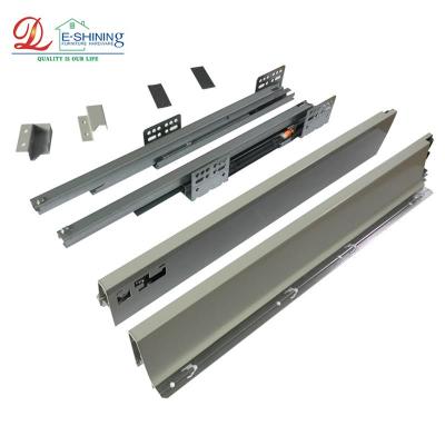 China Industrial Aodeli Metal Drawer Slide Sideboard Hardware Toolbox Metal Drawer Slide Rail for sale