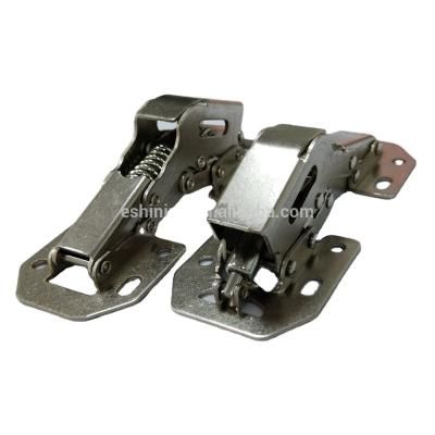 China 90 Degree Nickel Plating Frog Hinge Furniture Hinge Industrial 1.5mm Steel Industrial Sideboard for sale