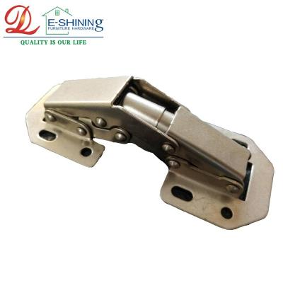 China Industrial Nickel Plating 90 Degree Bridge Hinge For Sideboard for sale