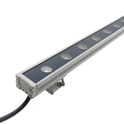 China 1000mm residential 18W waterproof led wall seal for facade lighting RGB led outdoor linear pixel bar light for sale