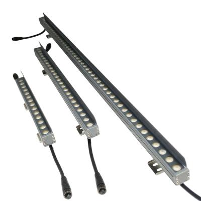 China LANDSCAPE Waterproof Ip66 12w Dmx RGB Led Linear Wall Washer LED Outdoor Wall Washer Light for sale