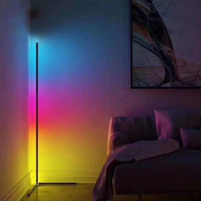 China Lighting Works Club Floor Lamp Indoor Lighting Home Colorful Lamp Standing Nordic LED Floor Lamp for sale