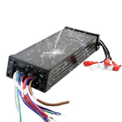 China 2022 Aluminum Top Selling Car Amplifier 400 Watt 4 Channel Marine Amplifier UTV Amplifier for sale