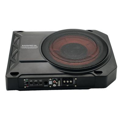 China Hot Selling Aluminum 8/10/12 Inch Y 30 Magnet UnderSeat Subwoofer With Remote Control for sale