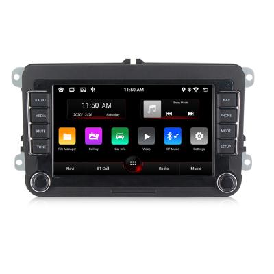 China New GPS Car GPS Player For VW Universal 7inch With Android 2+32G Android 11.0 System Auto carplay car stereo for sale