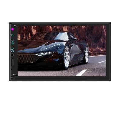 China 2022 Car MP5 Player 7inch Double Din Dash Radio Stereo Popular System Full Touch Screen With SWC USB SD Mirror Link for sale