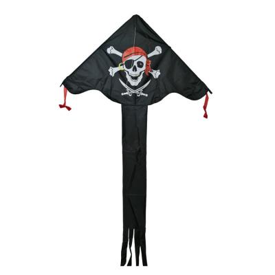 China New style tool pirate delta silk printing hot selling professional flying kite for outdoor for sale