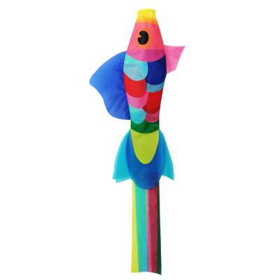 China Large kite flying outdoor garden using flying in the wind design fashion best selling kite popular fish windsock for sale