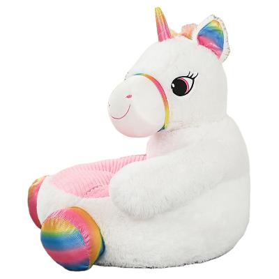 China Manufacturer Plush Kids Chairs Seat Modern Support Soft Customized Toy Mini Stuffed Animal Baby Plush Sofa Cushion for sale