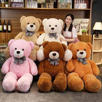 China Decoration& New Design Animals Gifts Toy Giant Teddy Bear Plush Toys Cheap Skin Soft Kawaii Peluches Brown Bear Toy for sale