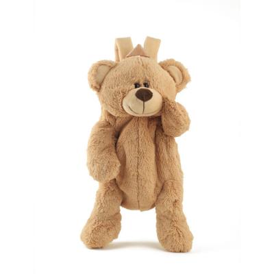 China Daily Custom Stuffed Brown Teddy Bear Plush Teddy Bear Backpack for sale