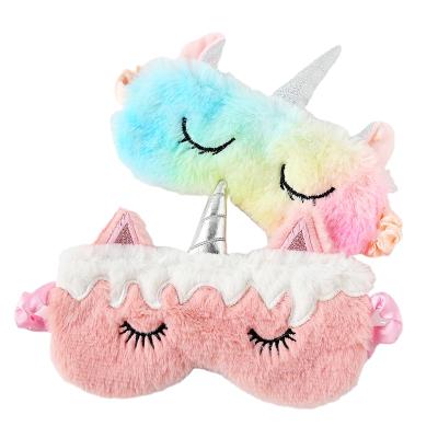 China Custom Cute Anti-Puffiness Free Sample Sleep Mask Cloud Eye Animal Sleep Cover For Women Girls Good Price for sale