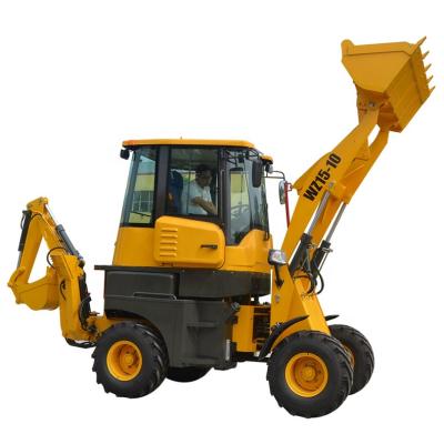 중국 Garment Shops Front 1.0tons Capacity 4 Wheel Drive New Backhoe And Loader WZ15-10 판매용