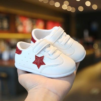 China 2020 Deodorization Baby Leather Shoes Spring Soft Bottom White Sports Baby Boy Leather Shoes Kids Girls Toddler Newborn Kids Shoes for sale