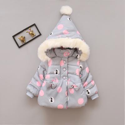 China Baby winter coat regular cotton coat 0-1-2-3 years old winter girl cotton clothes baby clothes for sale