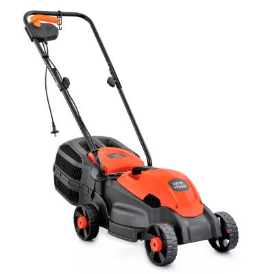 China LUXTER BOX LUXTER 1200W 320mm Lawn Mower Garden Mower Hand Push Electric Grass Cutter Lawn Mower for sale