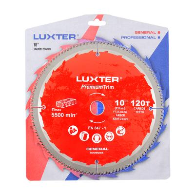 China LUXTER Saw Blade Wood Cutting Blade For Wood, Aluminum, Plastic CTT Blade 25.4mm/1 Inch for sale