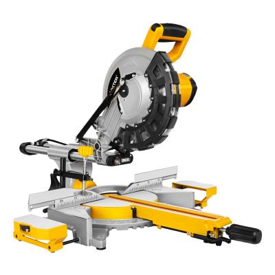 China Wood Saw Compound Sliding Miter LUXTER Saw Single Bevel With Laser Miter Saw For Woodworking And Aluminum Cutting for sale