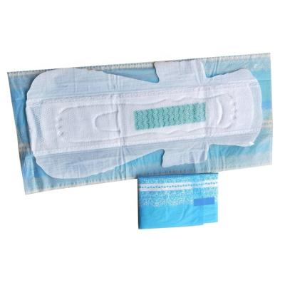 China Wholesale Disposable Super Absorbent Wing Shape Cotton Sanitary Napkin Pads for sale