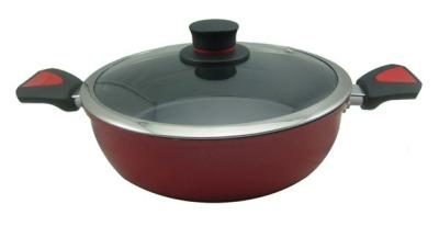 China IMITATE CAST ALUMINIUM PORCELAIN ENAMELLED NON-STICK POT for sale